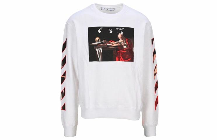 Мужской свитшот OFF-WHITE SS21 (белый)