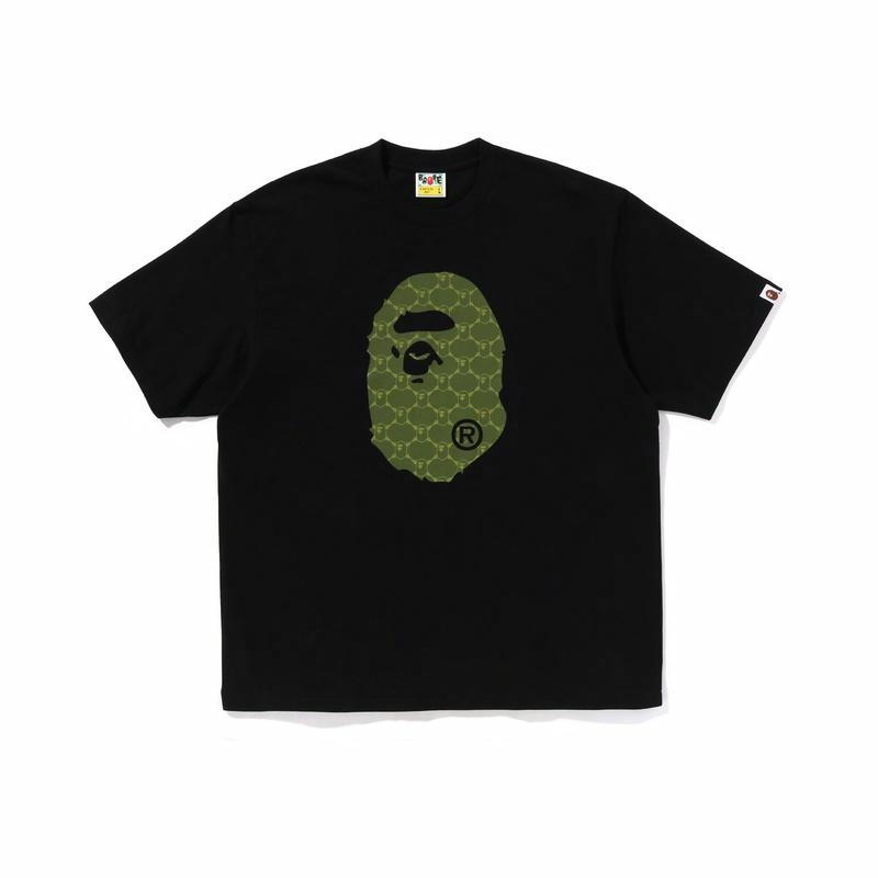 Мужская футболка A BATHING APE (разноцветная)