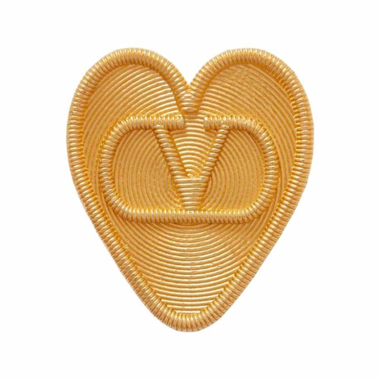 Брошь Valentino (золотой)