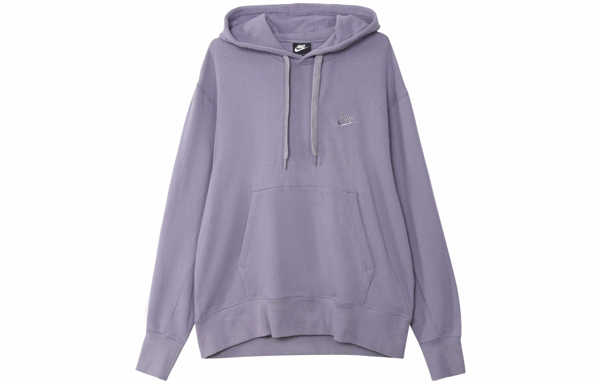 Мужское худи Nike Sportswear French Terry (фиолетовое) — фото 1