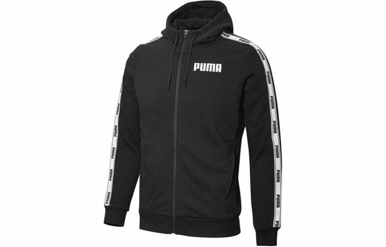 Мужская куртка PUMA Tape (черная) — фото 1