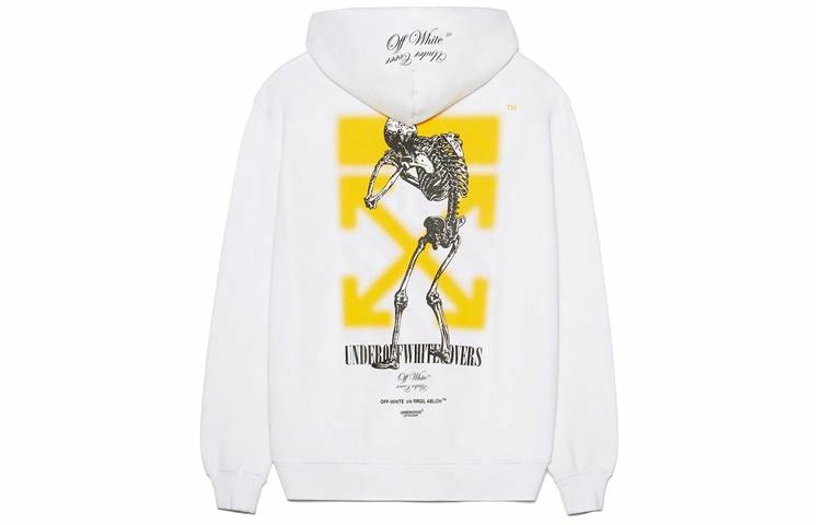 Мужское худи OFF-WHITE (белое)