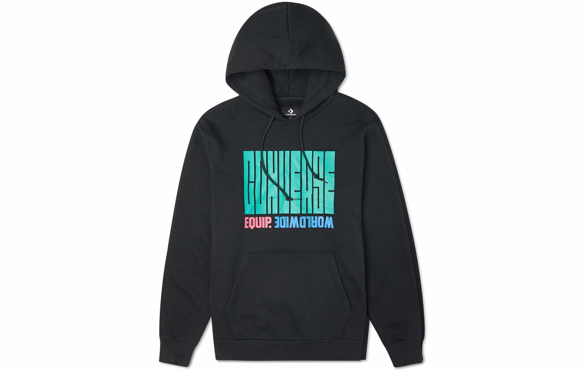 Мужские худи Converse College Hoodie (черное)