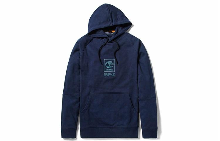 Мужское худи Timberland (темно-синее)