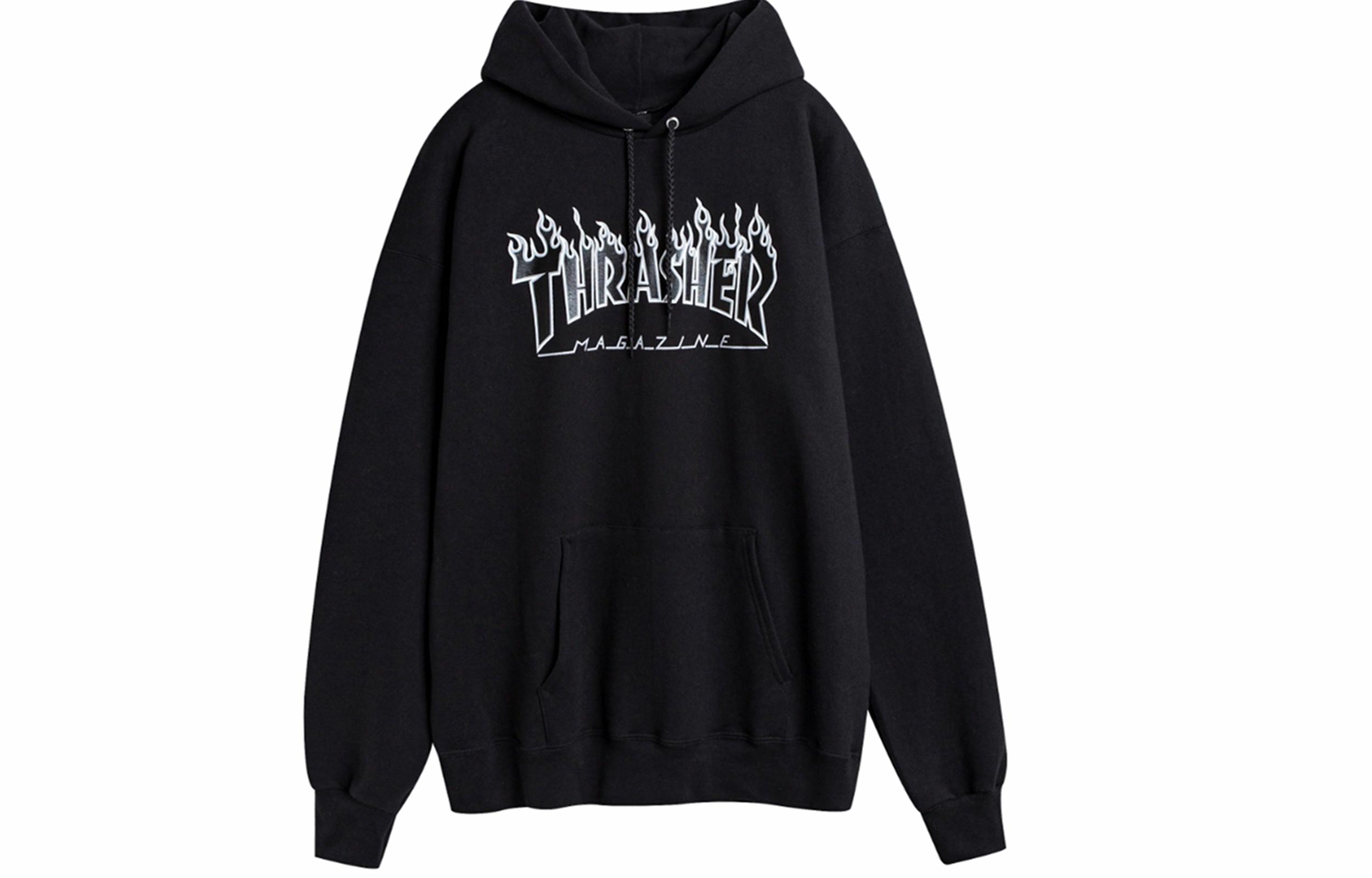 Унисекс худи Thrasher (черное)