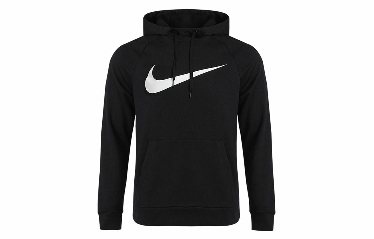 Мужское худи Nike Dri-Fit Logo (черное)