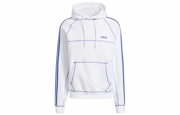Мужское худи adidas originals Cntrst Stitch H (белый) — фото 1