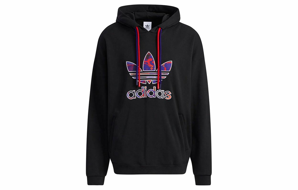 Мужское худи adidas (черное) — фото 1