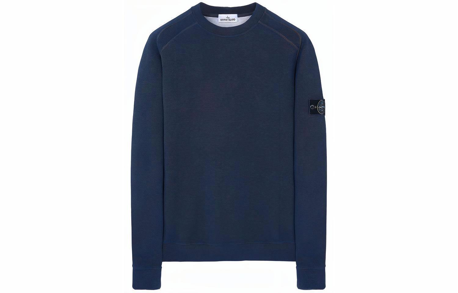 Мужское худи STONE ISLAND Dust (темно-синее)