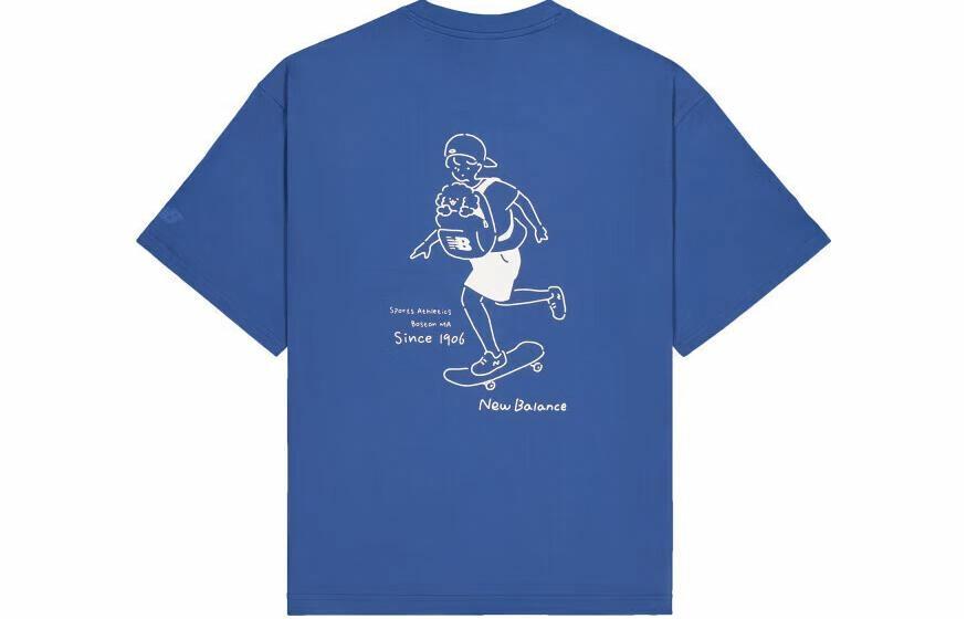 Футболка New Balance SS24 (синяя)