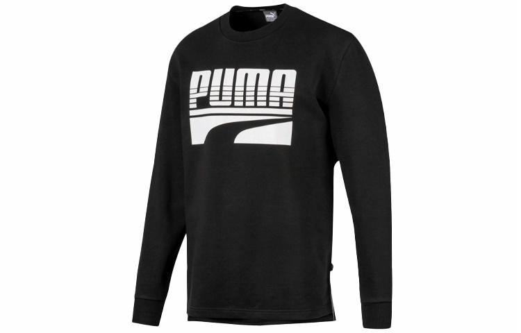 Мужское худи PUMA Rebel Bold Hoodie (черное) — фото 1