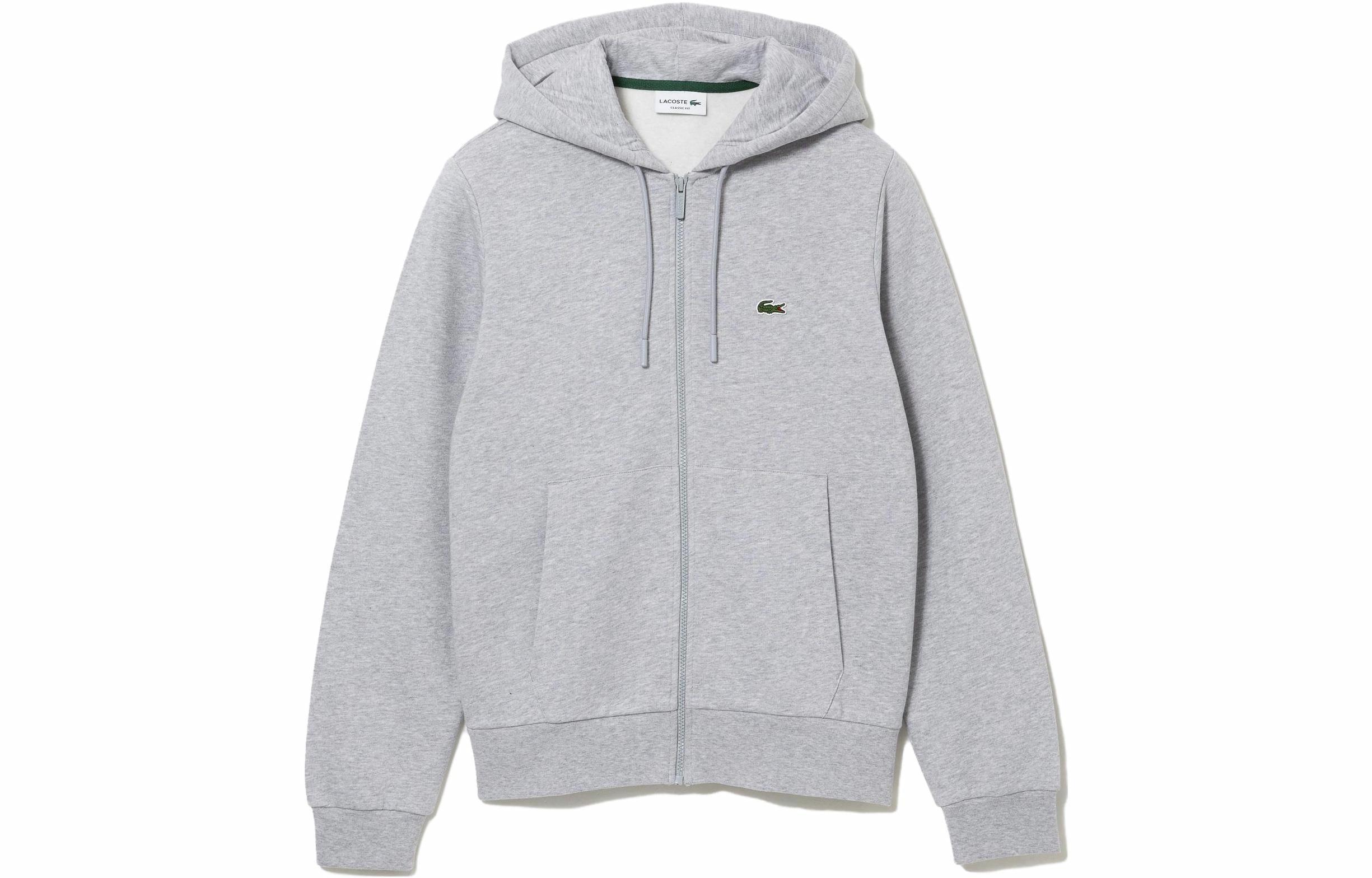 Мужская кофта LACOSTE FW22 (серая)