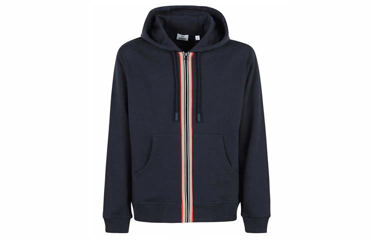 Мужское худи Burberry (темно-синее) — фото 1
