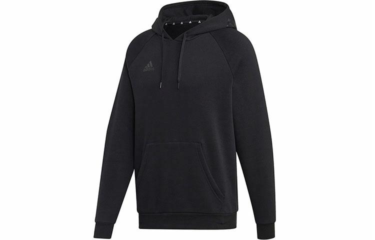 Мужское худи adidas (черное) — фото 1