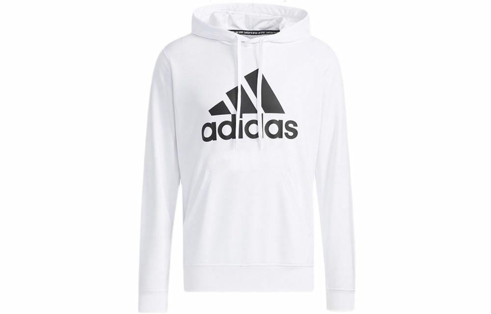Мужское худи adidas MUST HAVES (белое) — фото 1