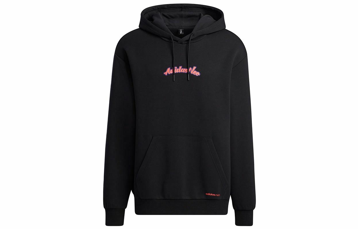 Мужское худи adidas neo M Ssfv2 Hoodie (черное) — фото 1