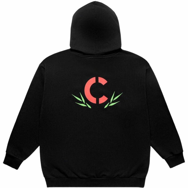 Мужское худи CLOT Logo (черное)
