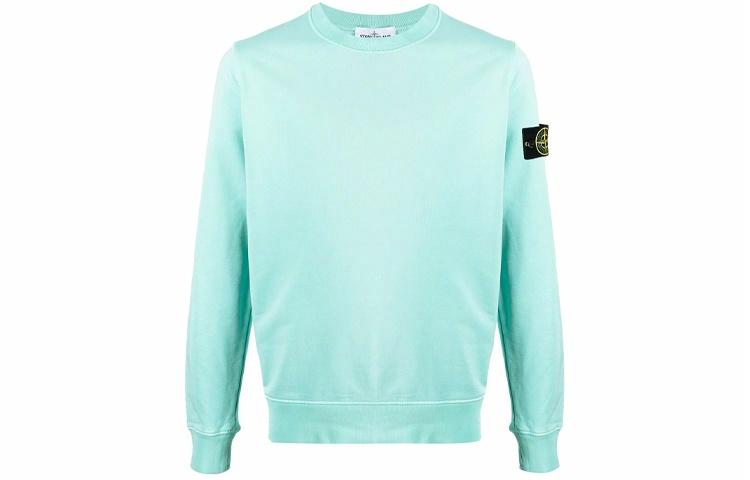 Мужской свитшот STONE ISLAND SS21 (синий)