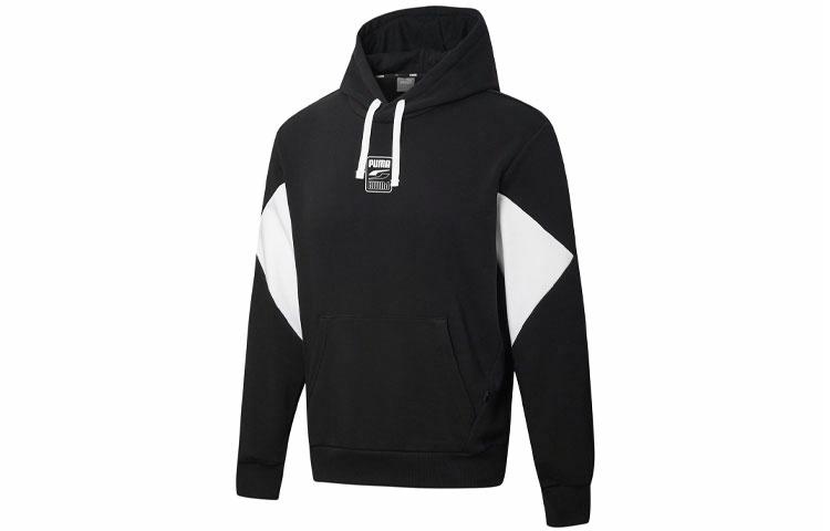 Мужское худи PUMA Rebel (черное) — фото 1