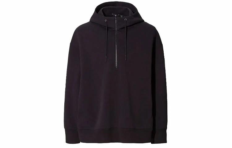 Мужское худи UNIQLO Jil Sander (черное) — фото 1
