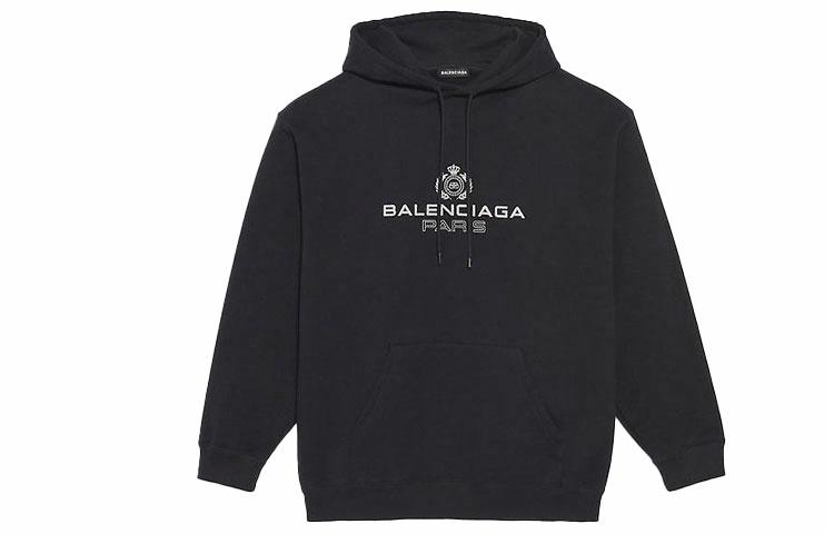 Мужское худи Balenciaga (черное)