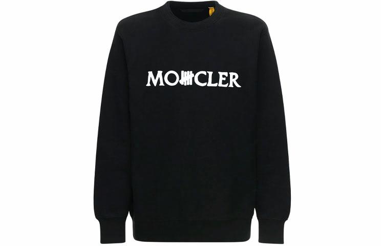 Мужское худи MONCLER GENIUS × UNDEFEATED (черное)