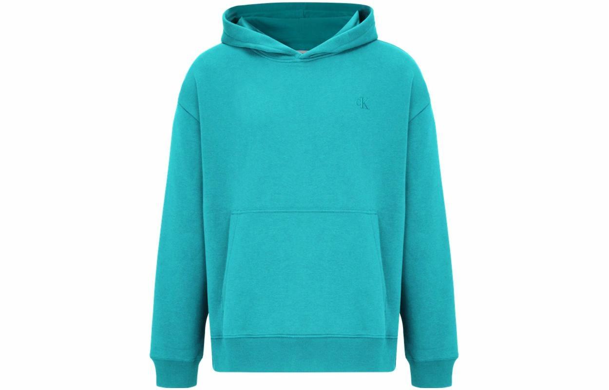 Мужское худи CALVIN KLEIN (озерно-синее)