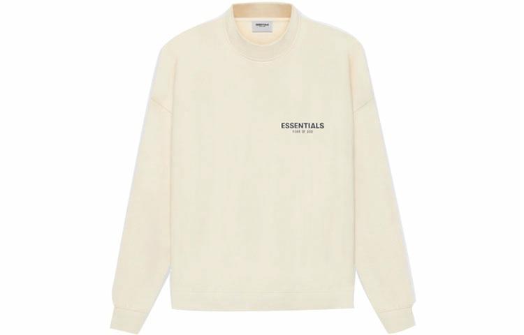 Худи Fear of God Essentials SS21 Pull-Over Mockneck (кремовое)