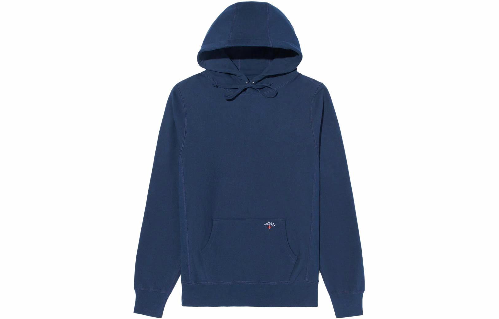 Мужское худи NOAH Logo Hoodie (черное) — фото 2