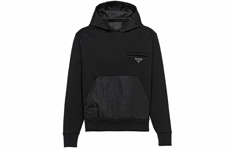 Мужское худи Prada UJL172 (черное)