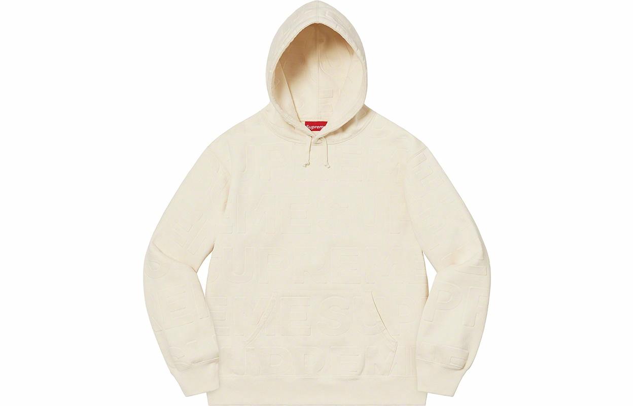 Худи Supreme SS21 Week 8 Embossed Logos Hooded Sweatshirt (разноцветный) — фото 2