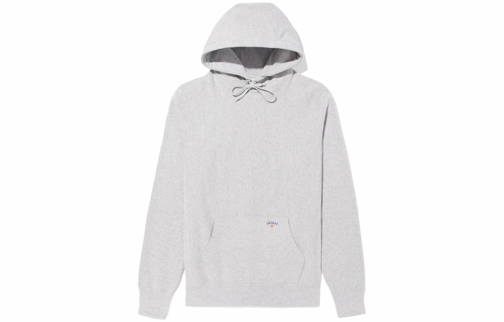 Мужское худи NOAH Logo Hoodie (черное) — фото 3
