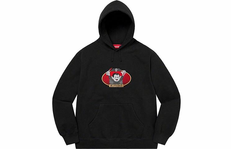 Худи Supreme SS21 Week 12 Vampire Boy Hooded Sweatshirt (черное) — фото 4