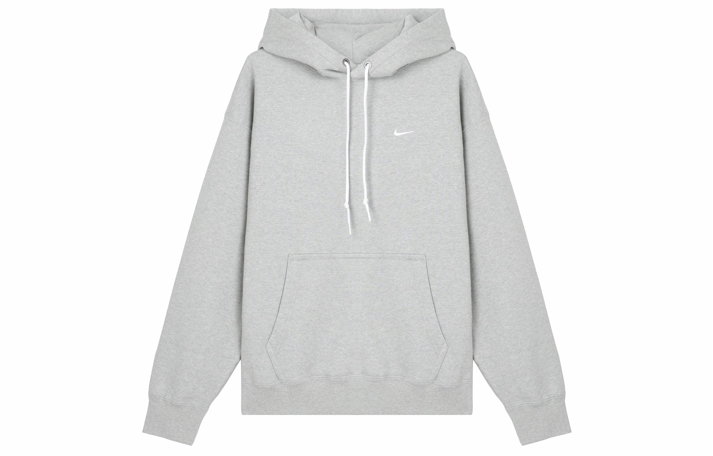 Мужское худи Nike Solo Swoosh (светло-серое)