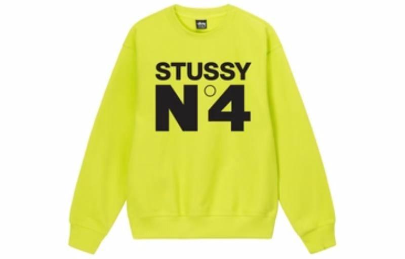 Худи Stussy NO.4 NO.4 CREW (серое)