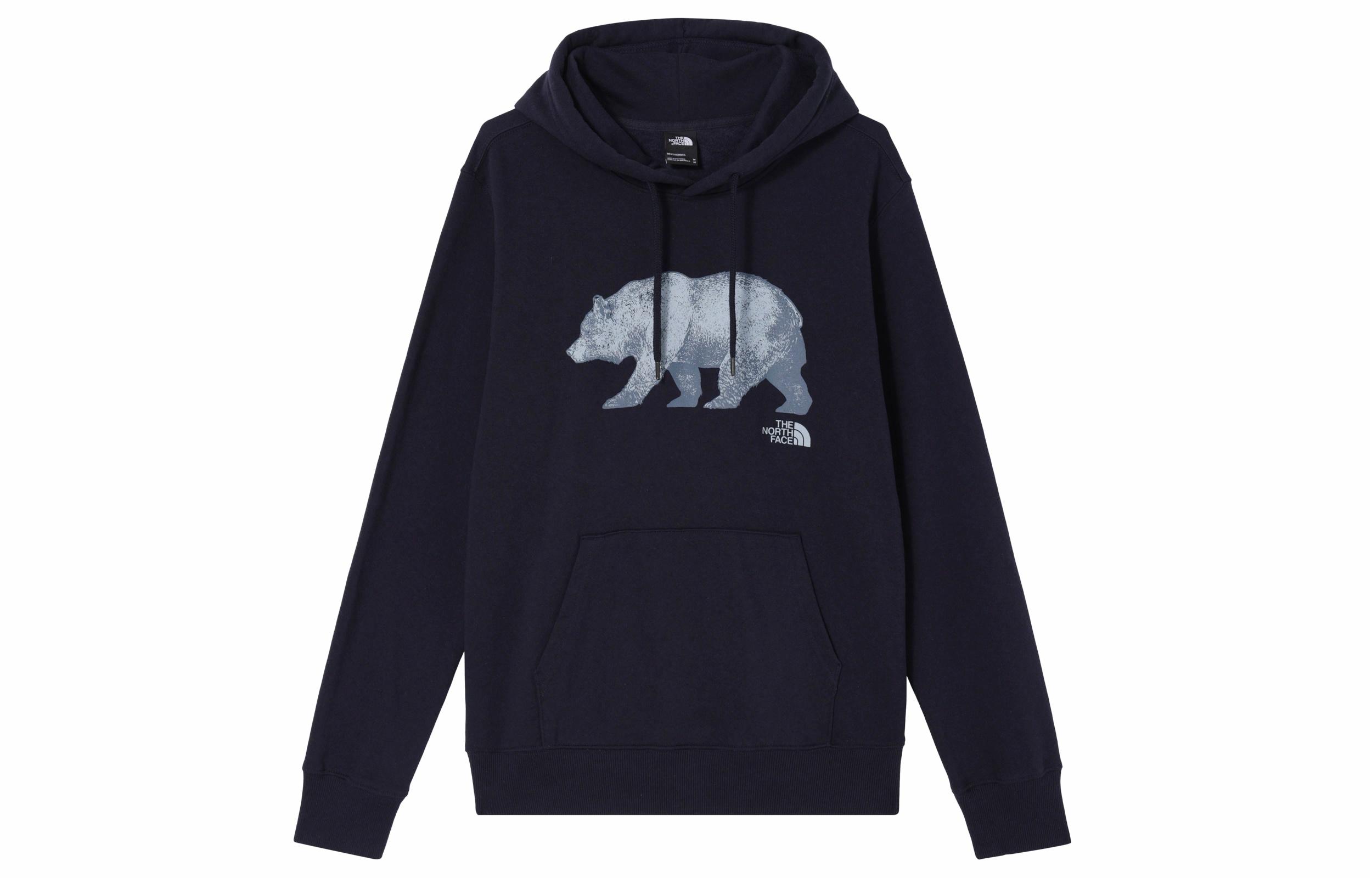 Мужское худи The North Face Polar Bear (темно-синее)