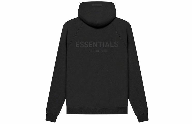 Худи Fear of God Essentials SS21 Pull-Over Hoodie (черное)