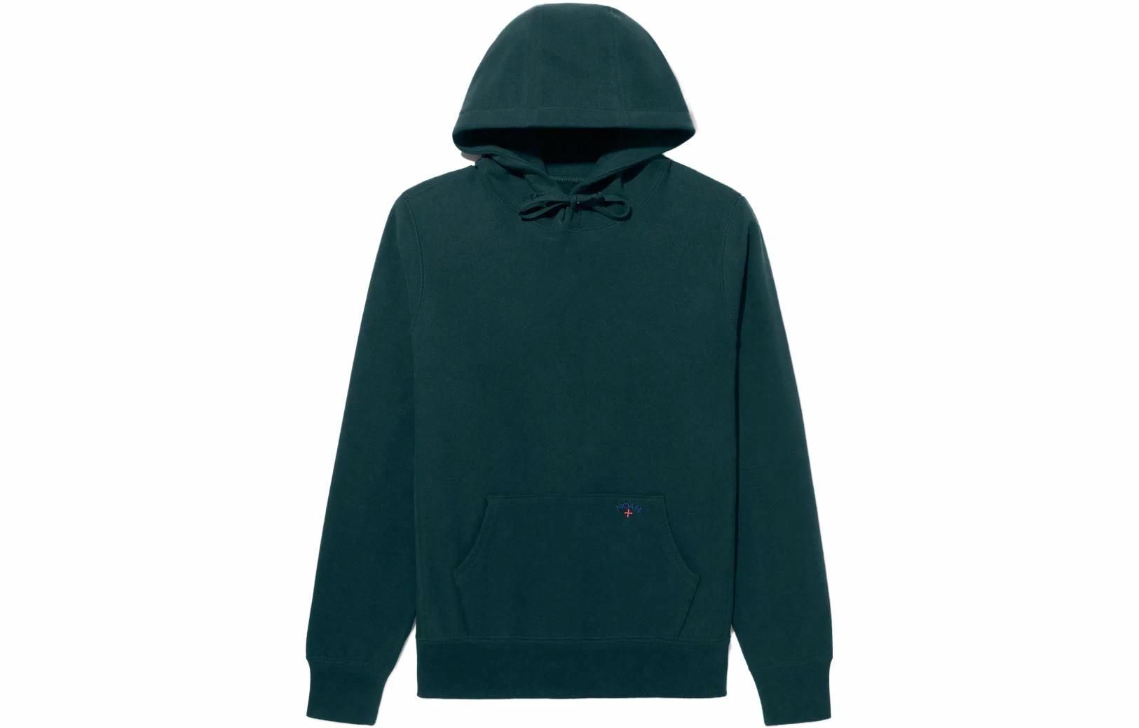 Мужское худи NOAH Logo Hoodie (черное) — фото 5