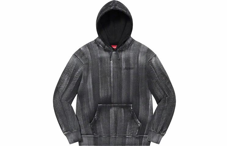 Худи Supreme SS21 Week 9 Brush Stroke Hooded Sweatshirt (разноцветное)