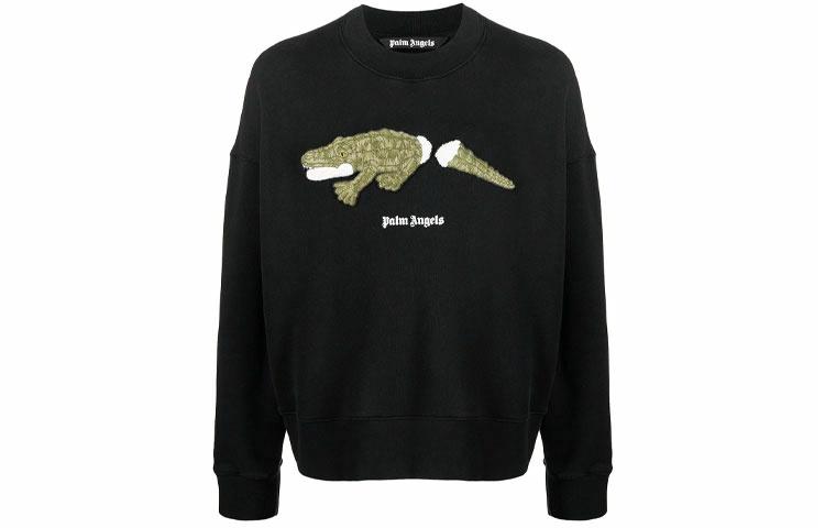 Мужской свитшот PALM ANGELS SS21 (черный)