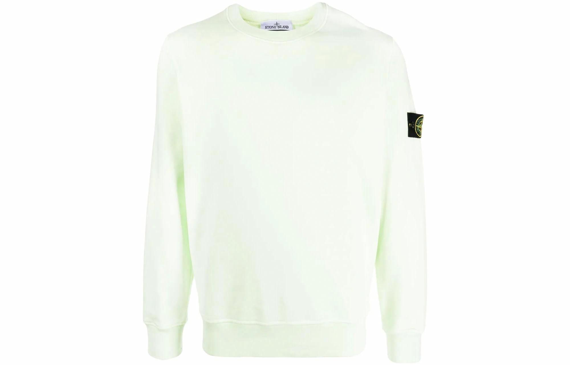 Мужской свитшот Stone Island SS23 (салатовый)