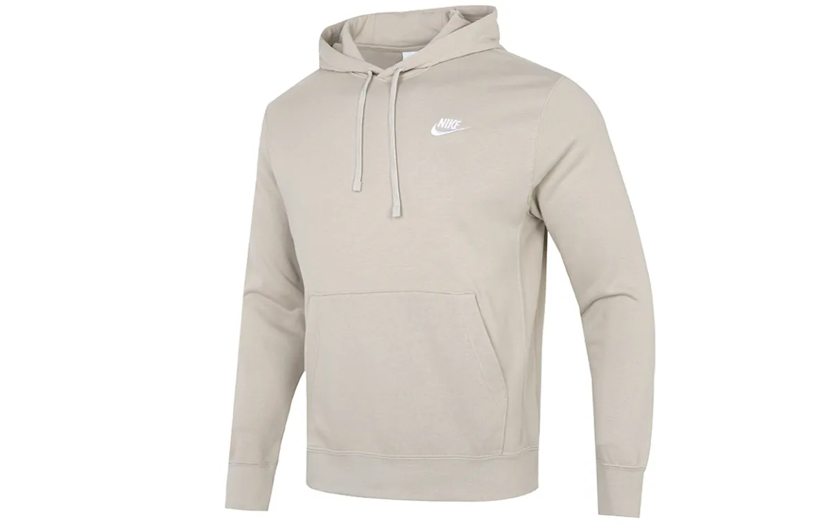 Nike Sweatshirts Men's Gray Hooded Moderate Regular