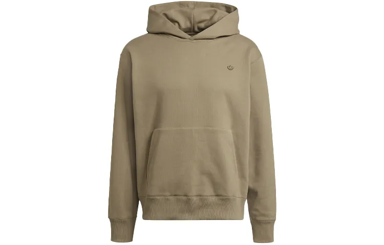 Adidas Sweatshirts Men's Green Hooded Moderate Heavyweight