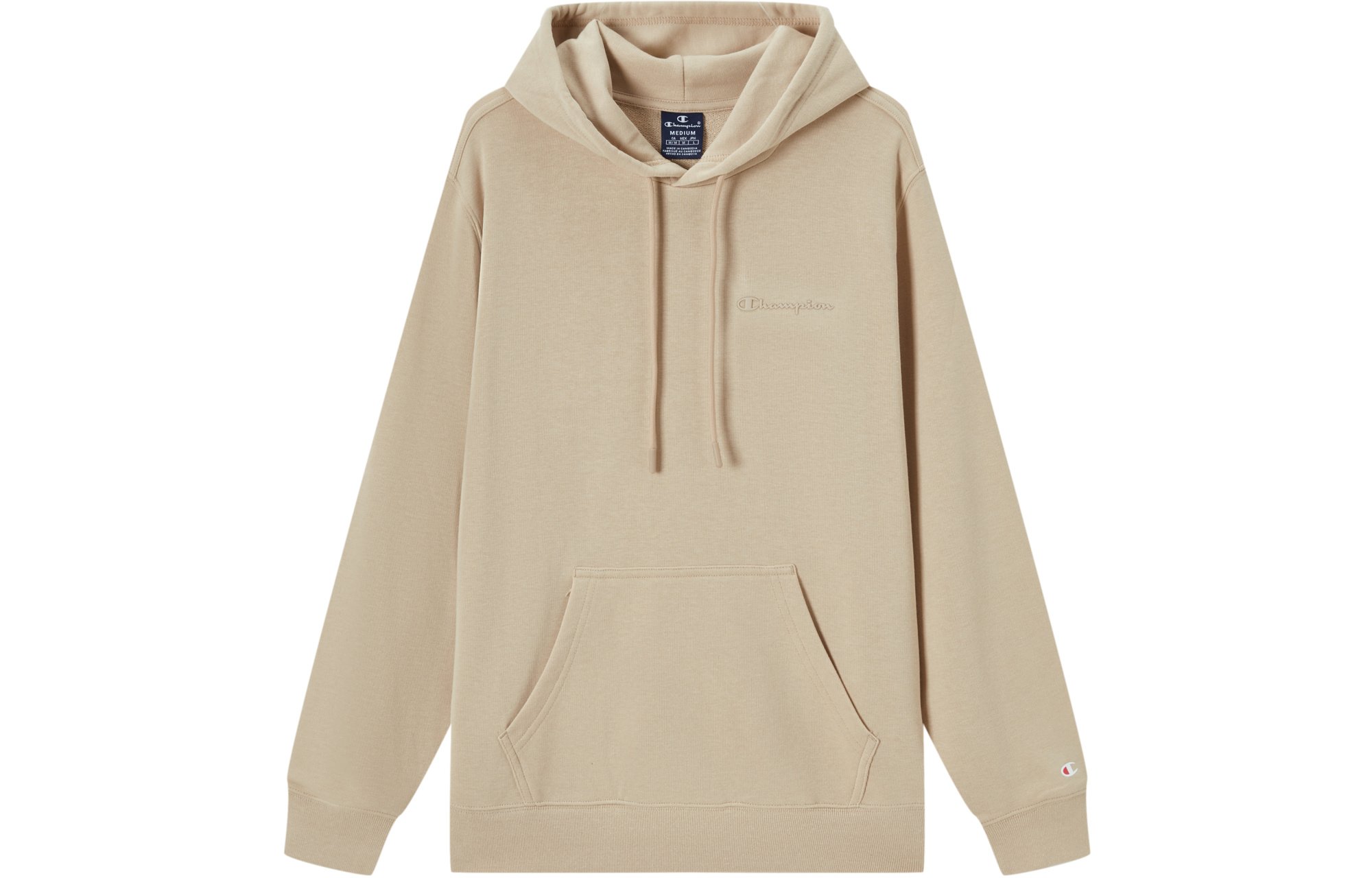 Худи Champion FW23 с логотипом (однотонное)
