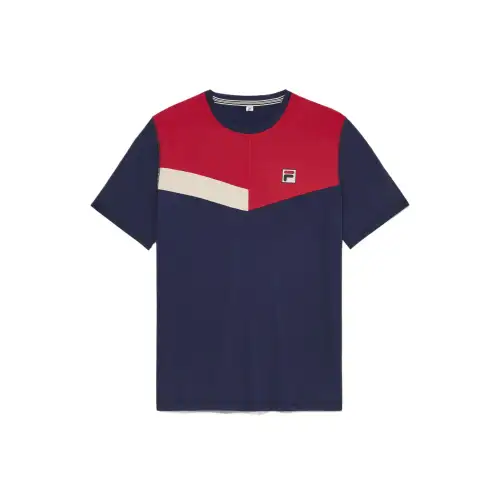 FILA HERITAGE T Shirt Men's Navy Blue 488