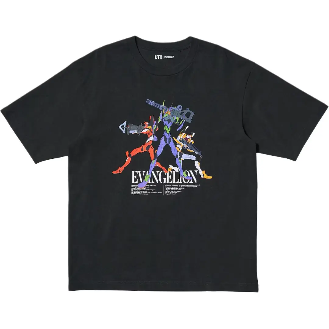 UNIQLO x EVA, EVA SS25 T Shirt Men's Black