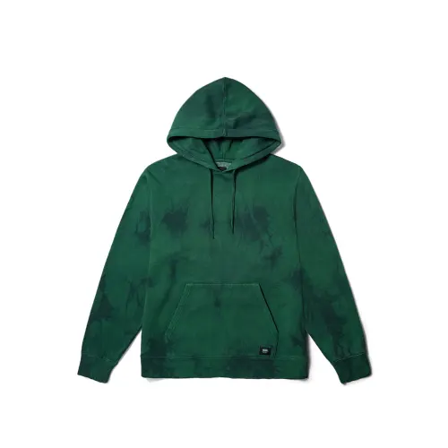 Vans Sweatshirts Men's Green Hooded Moderate Regular
