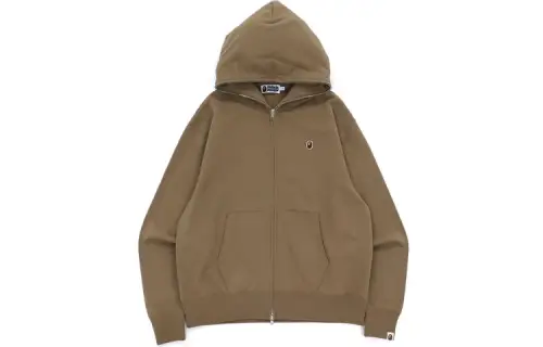 Bape Ape Head One Point Relaxed Fit Full Zip Hoodie