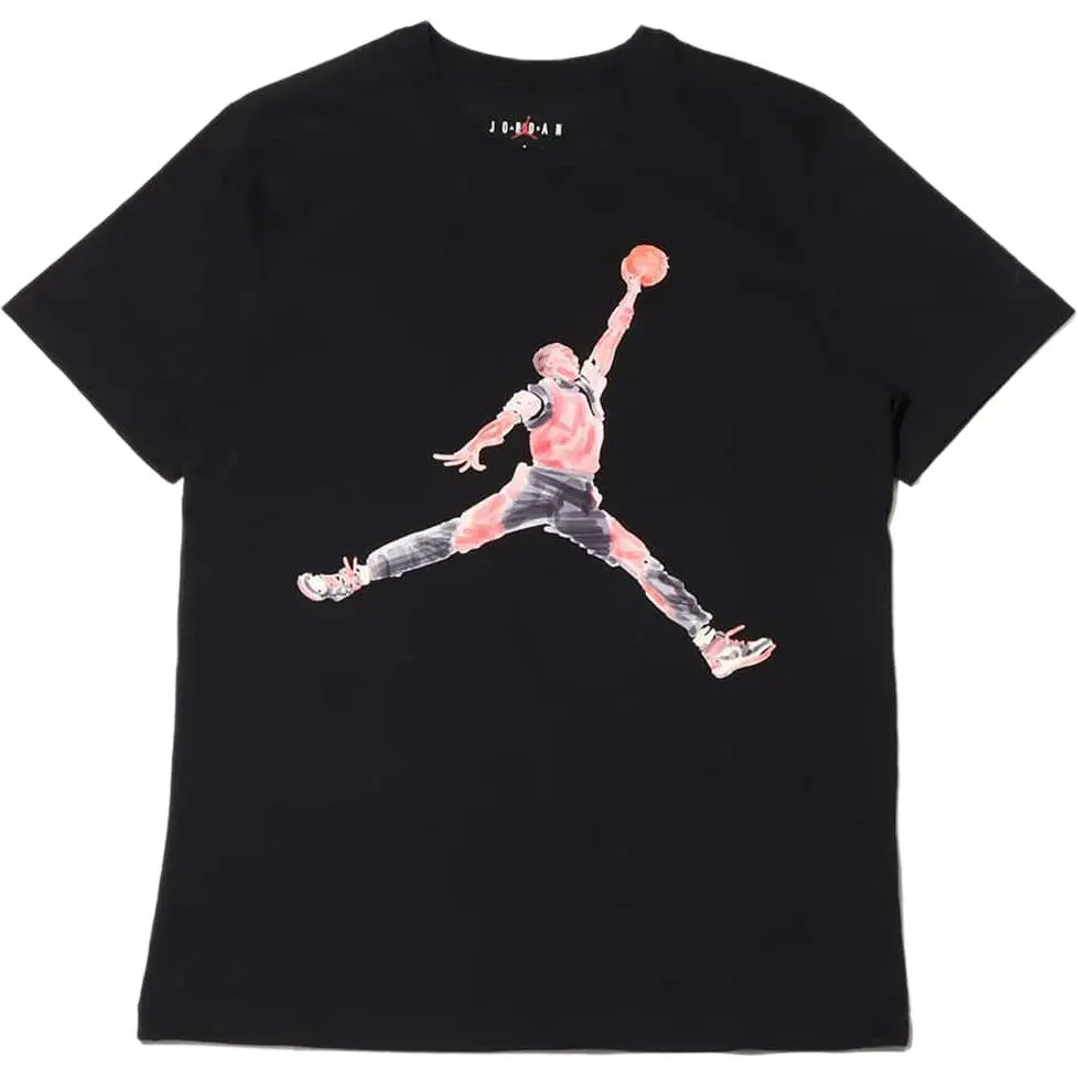 Jordan JM WTRCLR T Shirt Men's Black