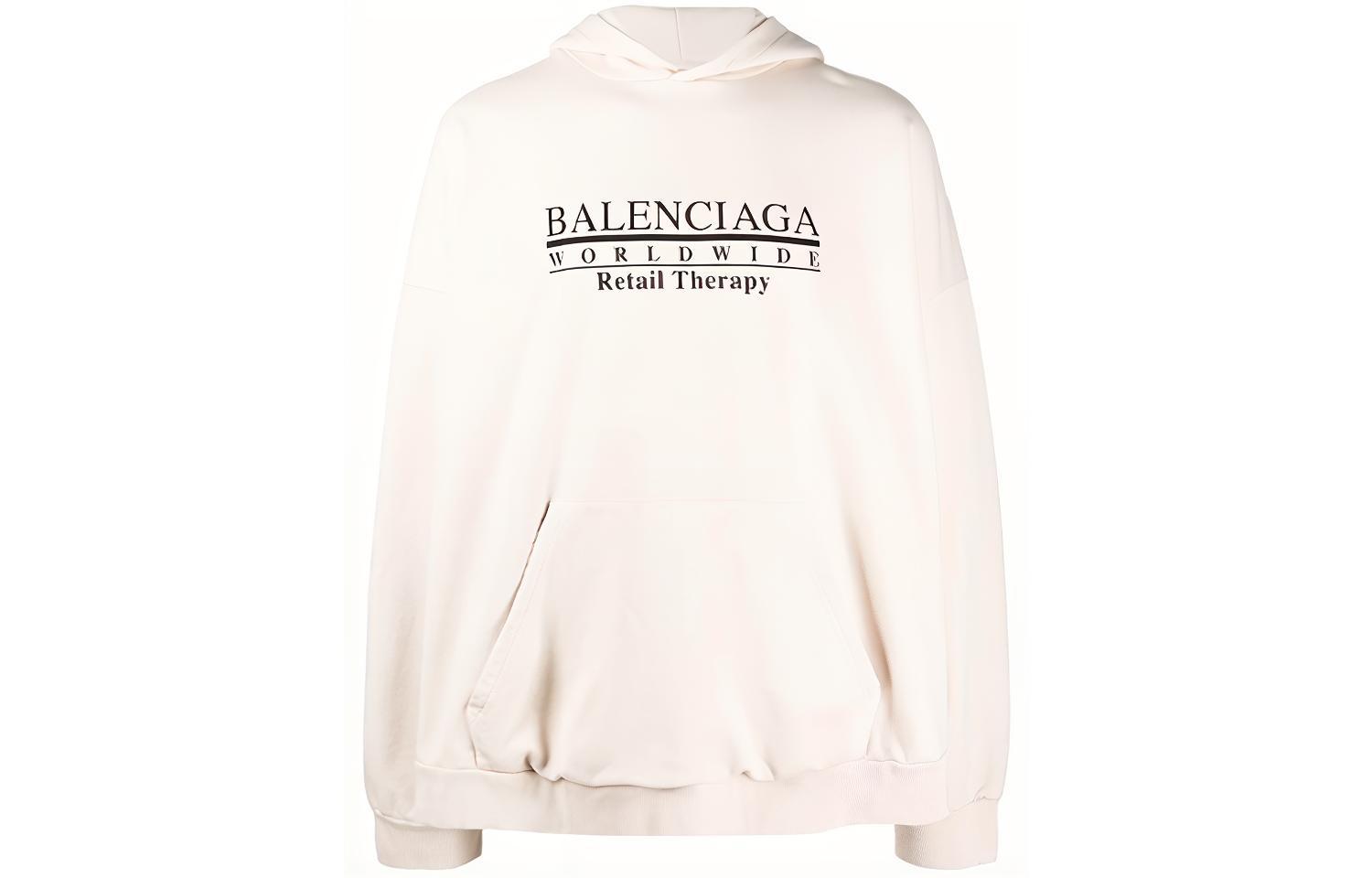 Balenciaga Retail Therapy Wide Fit Hoodie